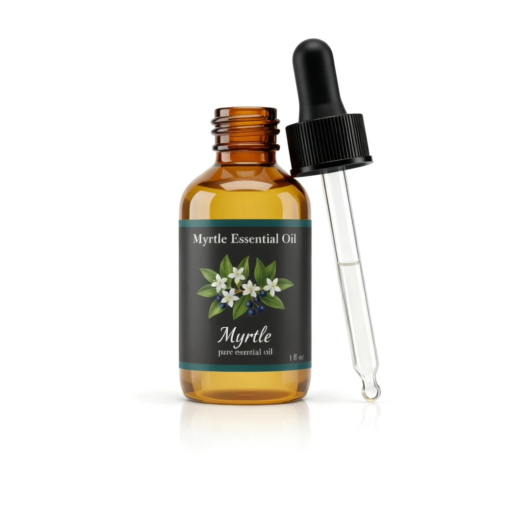 Myrtle Essential Oil bottle